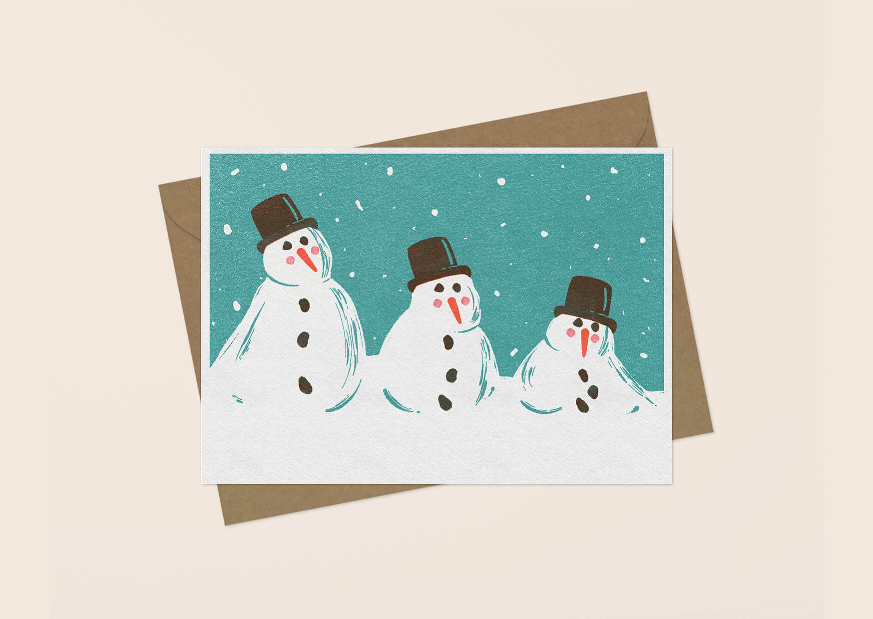 Christmas Greeting Cards, Iskra Tsoneva, Flickers and Lines Illustration