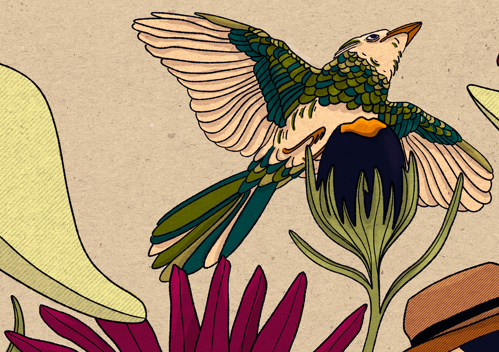 Dreamland, Iskra Tsoneva, Flickers and Lines Illustration