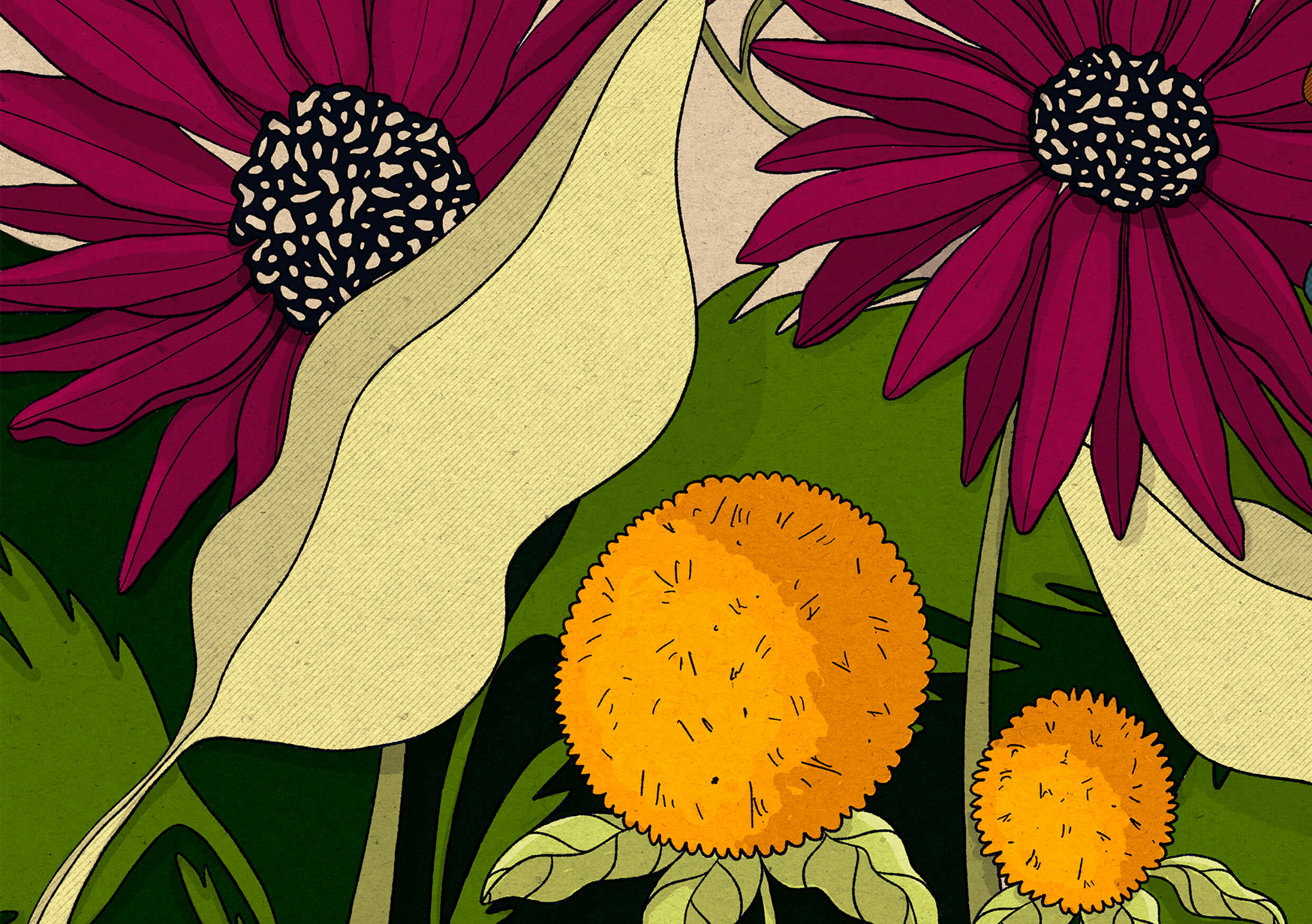 Dreamland, Iskra Tsoneva, Flickers and Lines Illustration