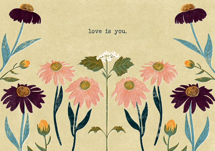 Love is You, Iskra Tsoneva, Flickers and Lines Illustration