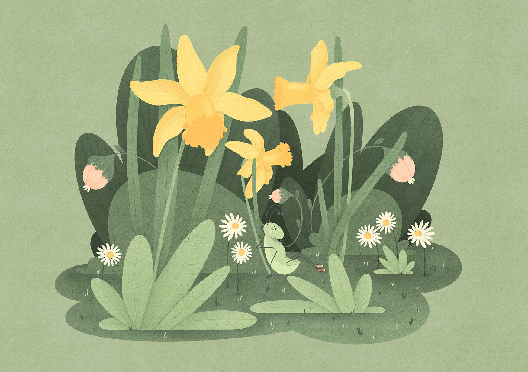 Small Creatures, Iskra Tsoneva, Flickers and Lines Illustration